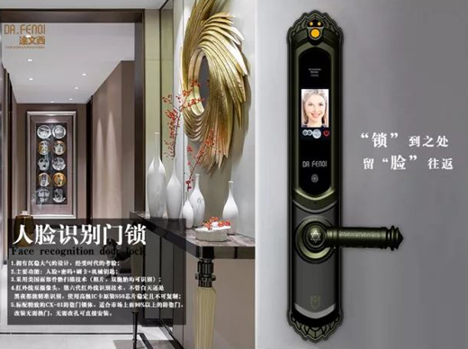 达文西DA.FENQI人脸识别门锁介绍