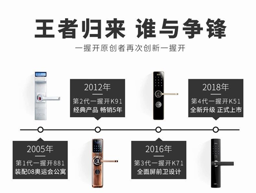 淘宝众筹指纹锁同期TOP1，金指码明星爆款一握开K51智能云锁为何这么牛?