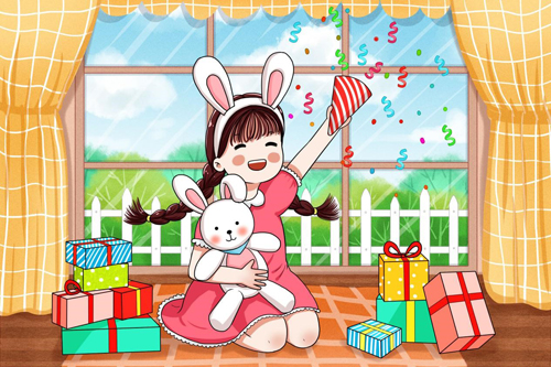 西红仕智能锁儿童节特辑：坚定守护祖国的“小白兔”